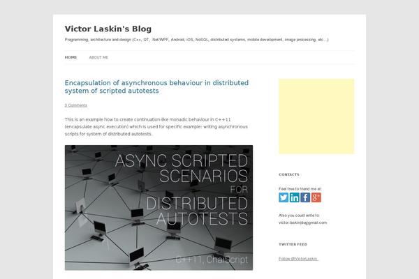 Site using CodeColorer plugin