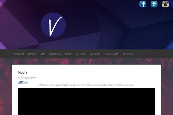 Celebrate theme site design template sample