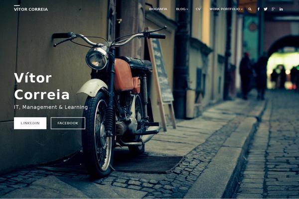 Fluida theme site design template sample