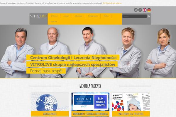 vitrolive.pl site used Quiven