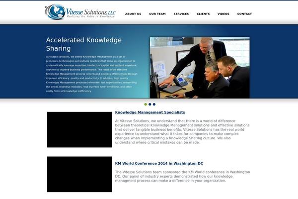 Sansation theme site design template sample