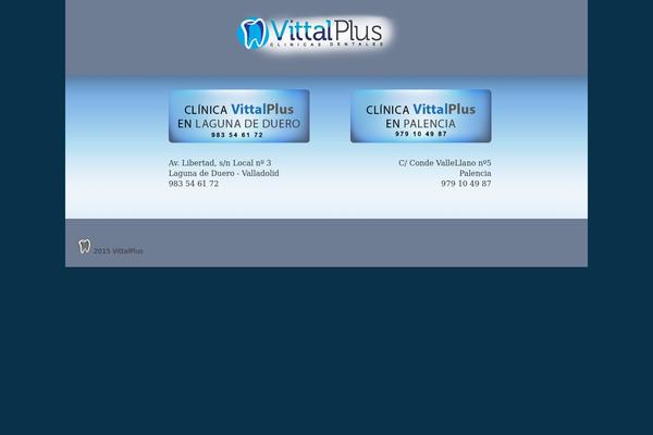 Portada theme site design template sample