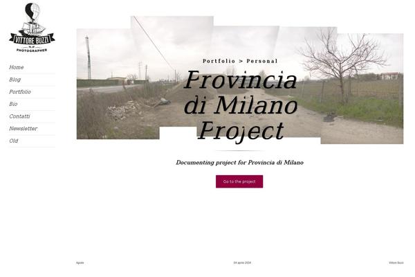 Nouveau theme site design template sample