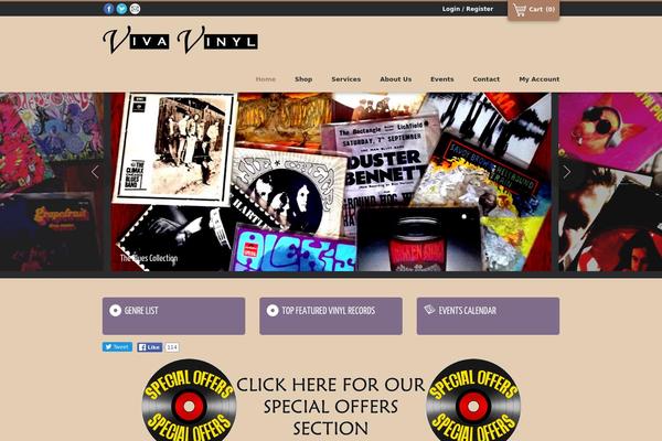 Musica theme site design template sample
