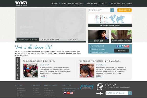 Site using Materialis-companion plugin