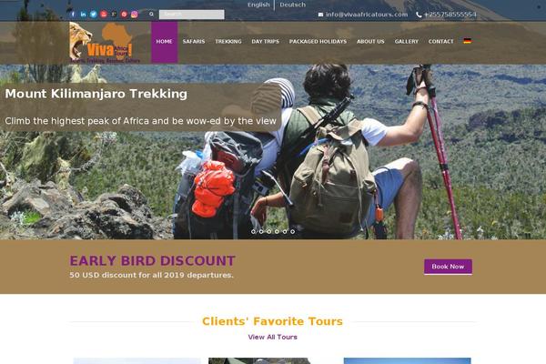 vivaafricatours.com site used Vivaafricantour