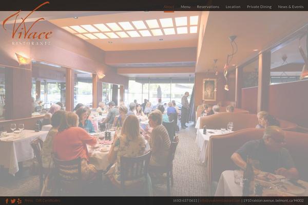 vivacerestaurant.com site used Vivace
