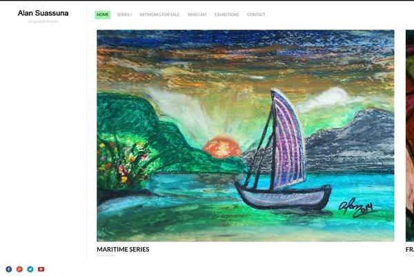 Fluxus theme site design template sample