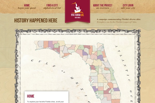 Viva theme site design template sample