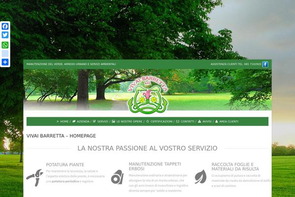Mindig theme site design template sample