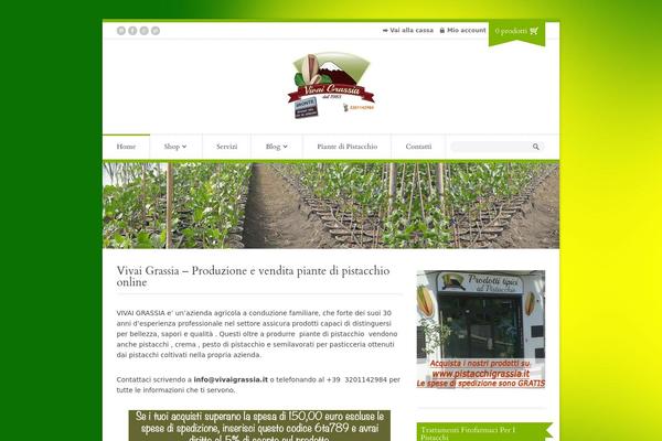 Organic Shop theme site design template sample