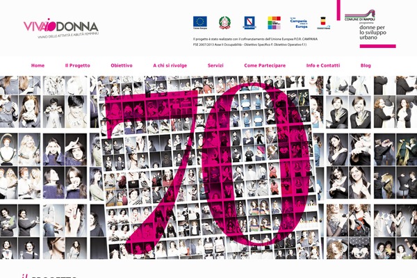 Vantage theme site design template sample