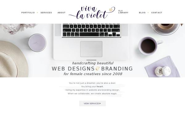 vivalaviolette.com site used Presazine