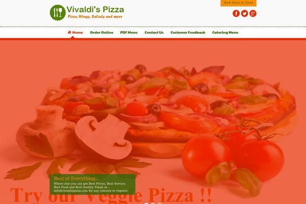 Dine & Drink theme site design template sample