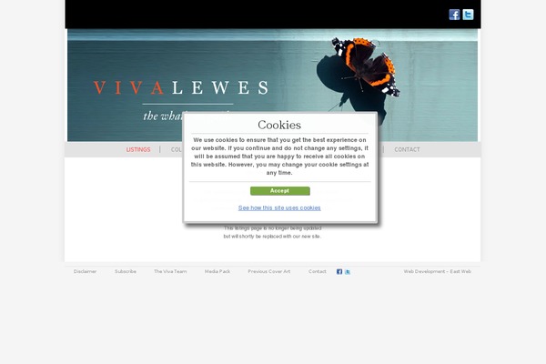 Viva theme site design template sample