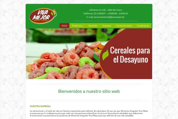 Fusion theme site design template sample