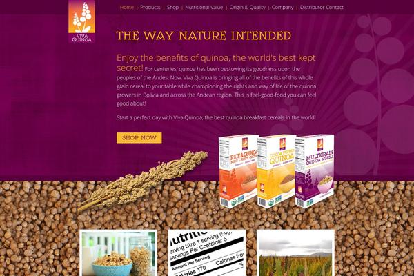 vivaquinoa.com site used Gd_custom
