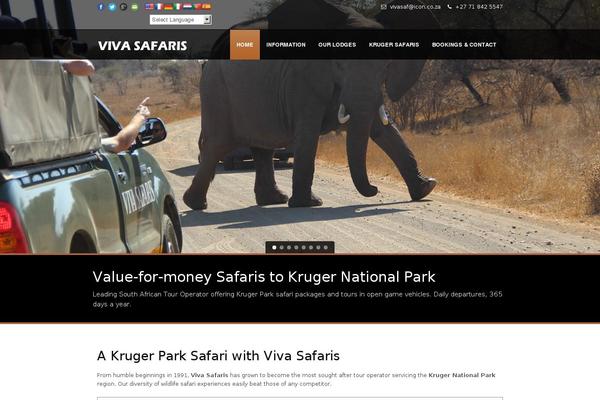 Tour Package v.2.1 theme site design template sample