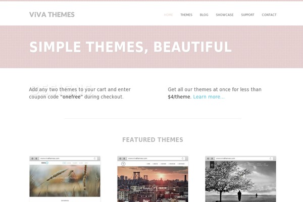 vivathemes.com site used Pastel