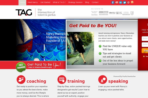 Activello theme site design template sample