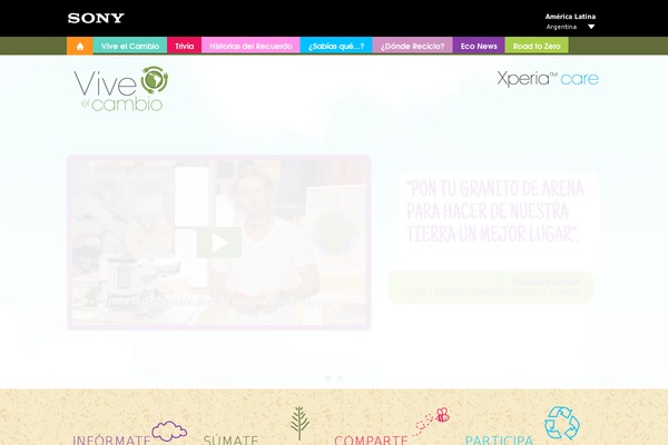 viveelcambio.com site used Vive