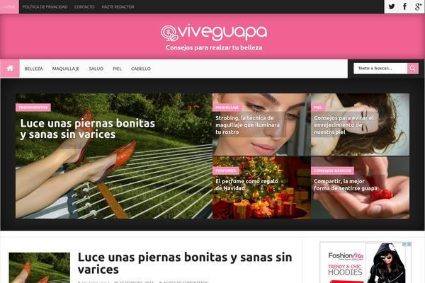 Tech theme site design template sample