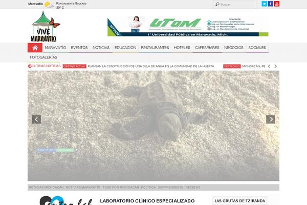 PenNews theme site design template sample