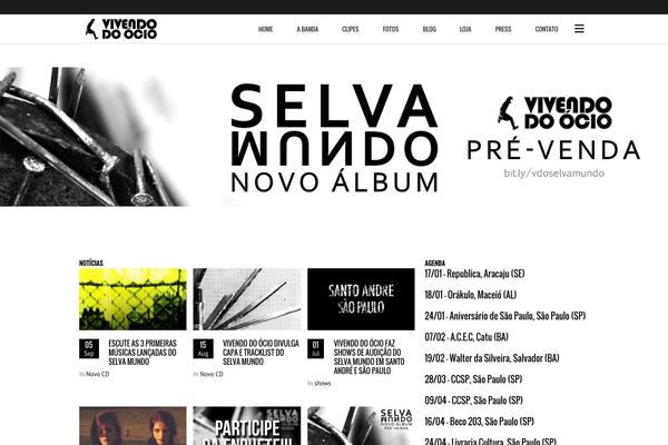 Site using ArtistDataPress plugin