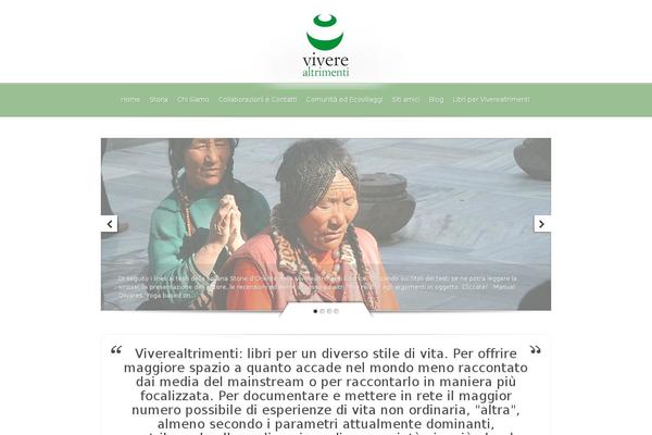 Evolution theme site design template sample