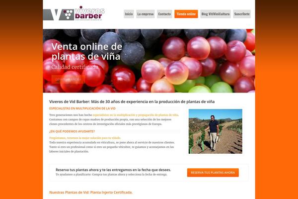 Extensio theme site design template sample