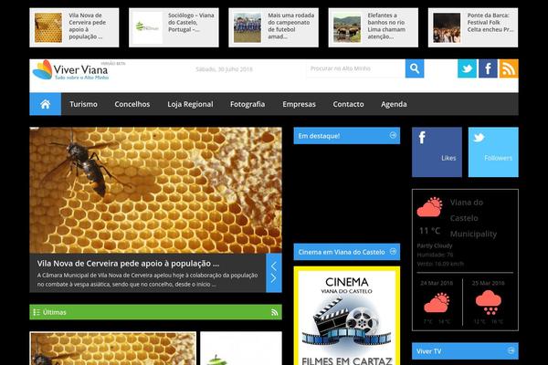 Site using Facebook Vinyl plugin