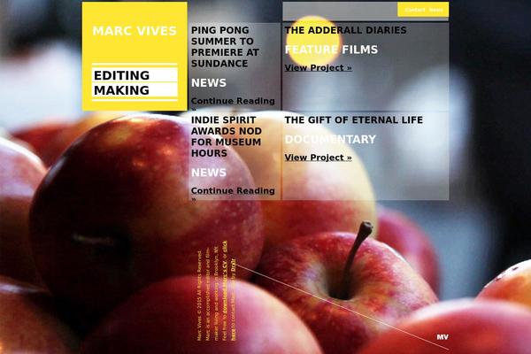 Mv theme site design template sample