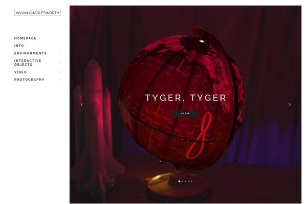 Borderland theme site design template sample