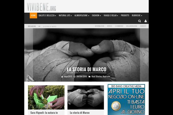 Valenti theme site design template sample