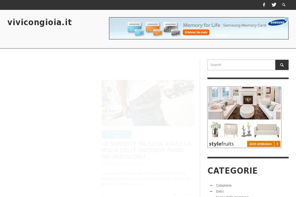 PRESSO theme site design template sample