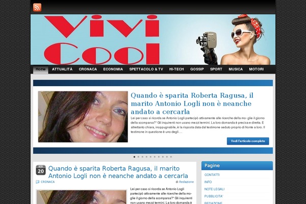 Storm theme site design template sample