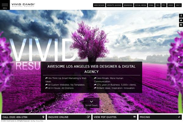 Site using Infinite Timeline plugin
