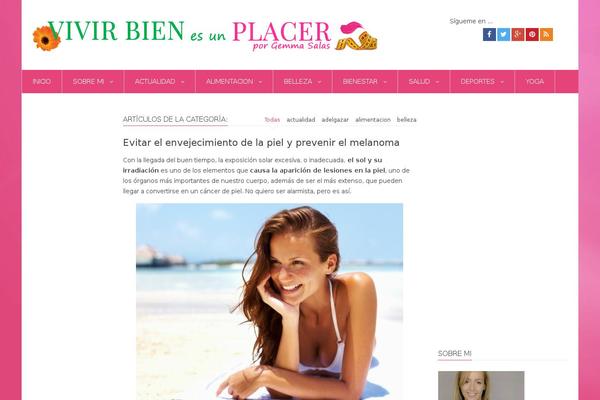 Generatepress_child theme site design template sample