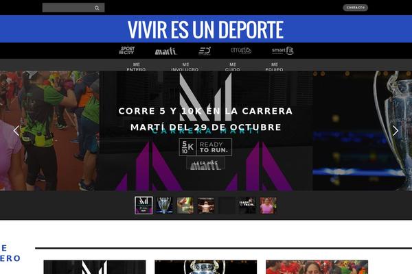 viviresundeporte.com.mx site used Yorkpress
