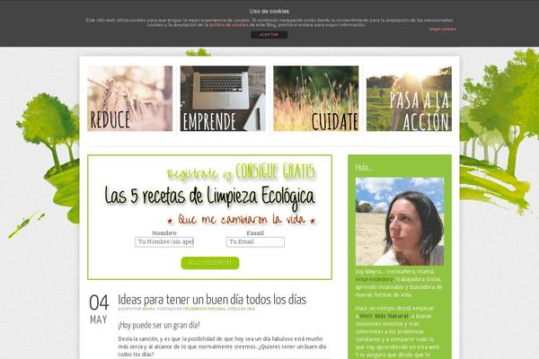 vivirmasnatural.com site used Tasty