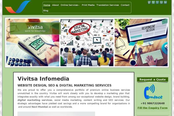 Jolene theme site design template sample