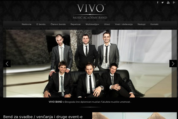 vivoband.com site used Twenty Twenty-One