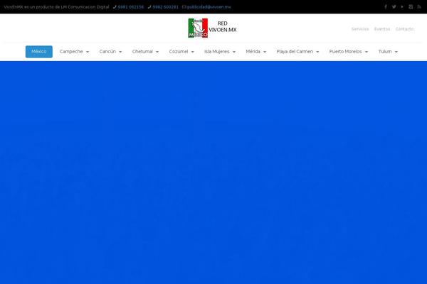 Blogus theme site design template sample