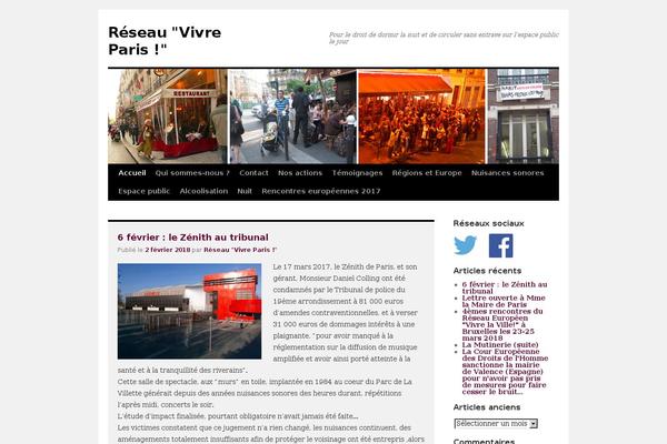 Twentyten-child theme site design template sample