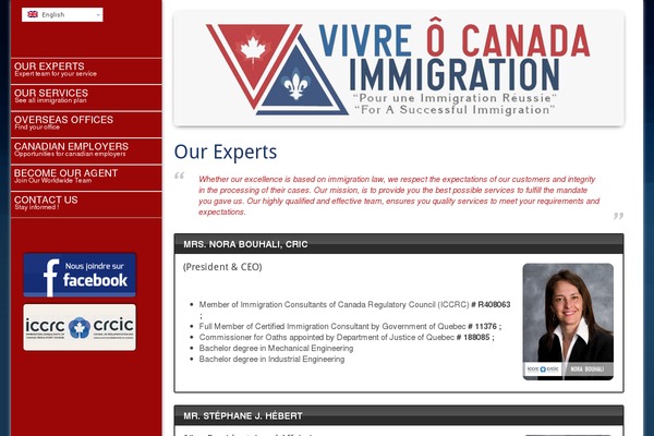 vivreocanada.com site used Wp-media