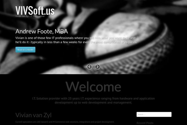 Tonic-pro theme site design template sample