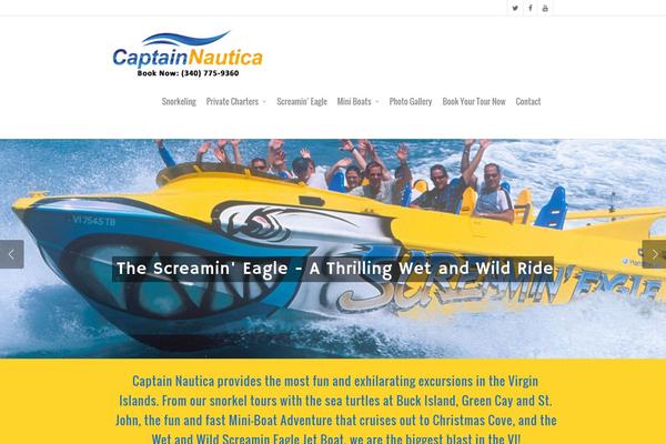 Salient theme site design template sample