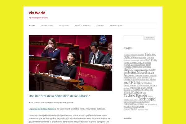 Harrison theme site design template sample