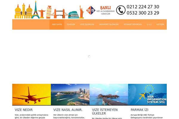 Tisson theme site design template sample
