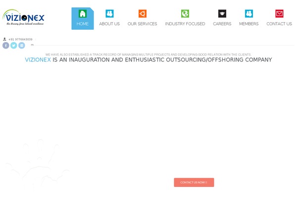 Site using Frontier Post plugin
